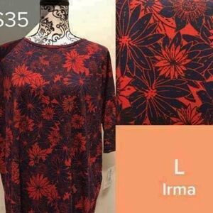 Lularoe Large Irma Tunic